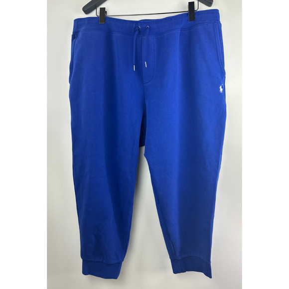 Polo Ralph Lauren Double Knit Tech Jogger Pants Royal Blue Men's Size 3XB 3X Big - Picture 12 of 12
